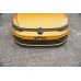 Накладка сплиттер на передний бампер на VW Golf VIII